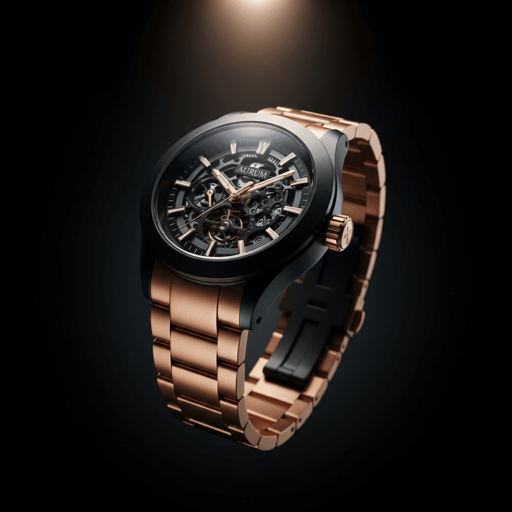 Luxury product under dramatic cinematic lighting